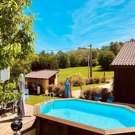 Two Homes With 6 Bedrooms, Air Con & Private Heated 10x4m Salt Water Pool - 40 Mins From Bergerac * Capdrot