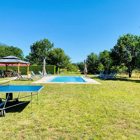 Two Homes With 6 Bedrooms, Air Con & Private Heated 10x4m Salt Water Pool - 40 Mins From Bergerac * Capdrot